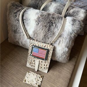 Sue Mini Crossbody w/ 2 removable patches from Pure Dixie